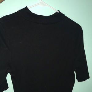 Half turtle neck top